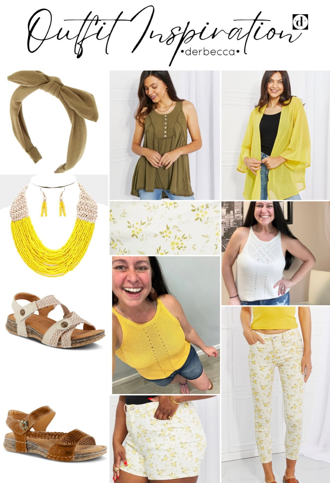 Happiness & Friendship in Yellow Floral