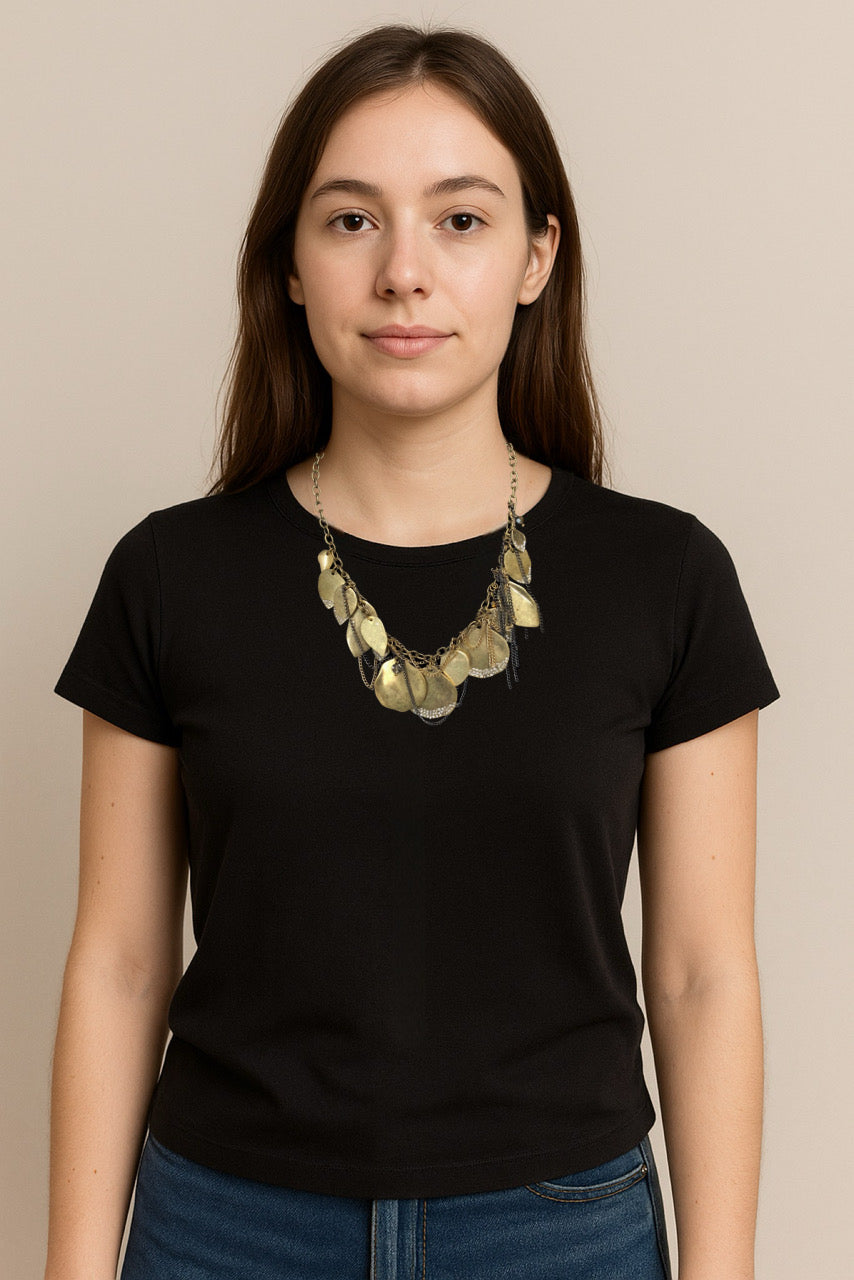 Hammered Copper Necklace