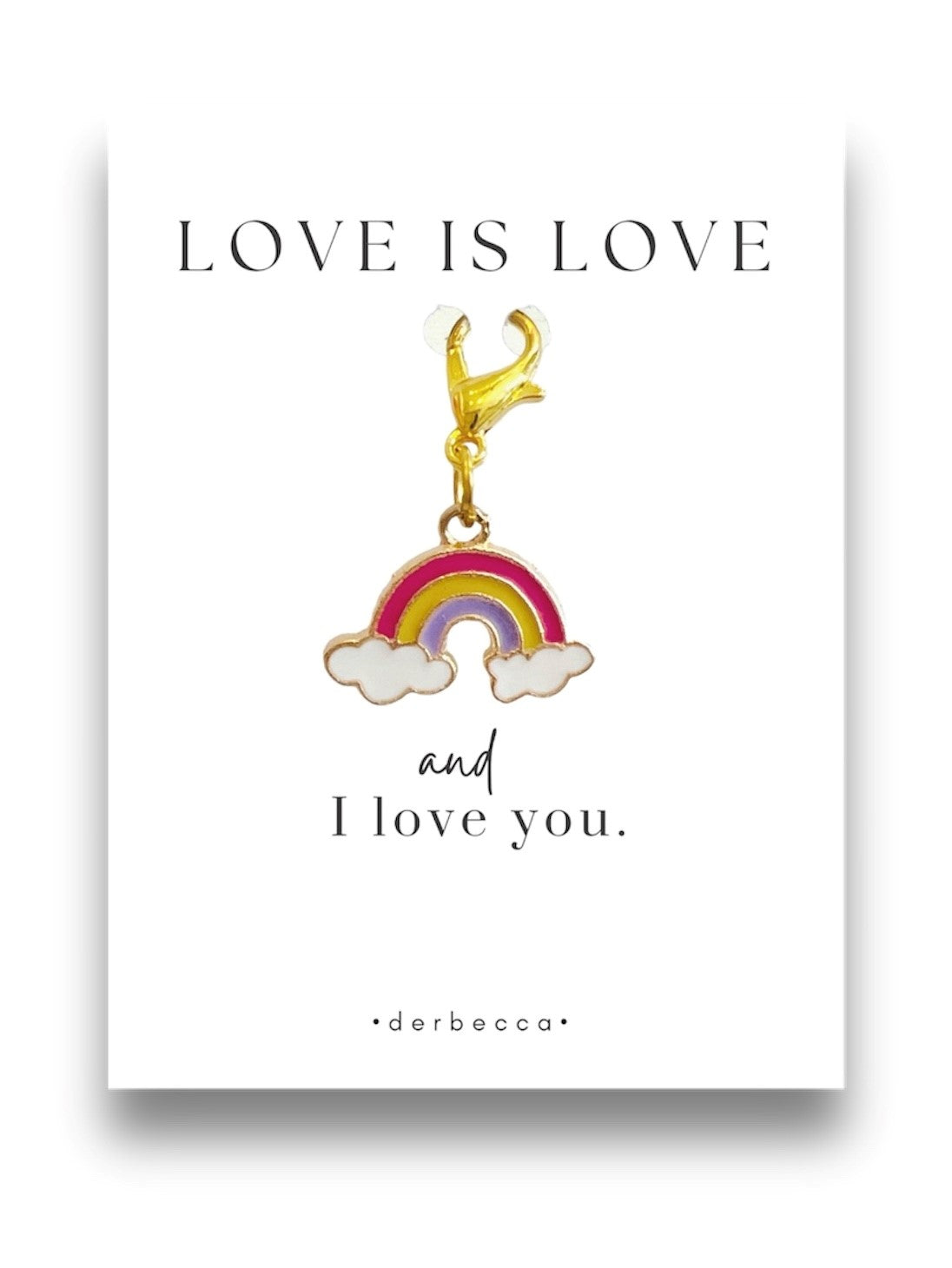 Rainbow Charm Gift | Love is Love