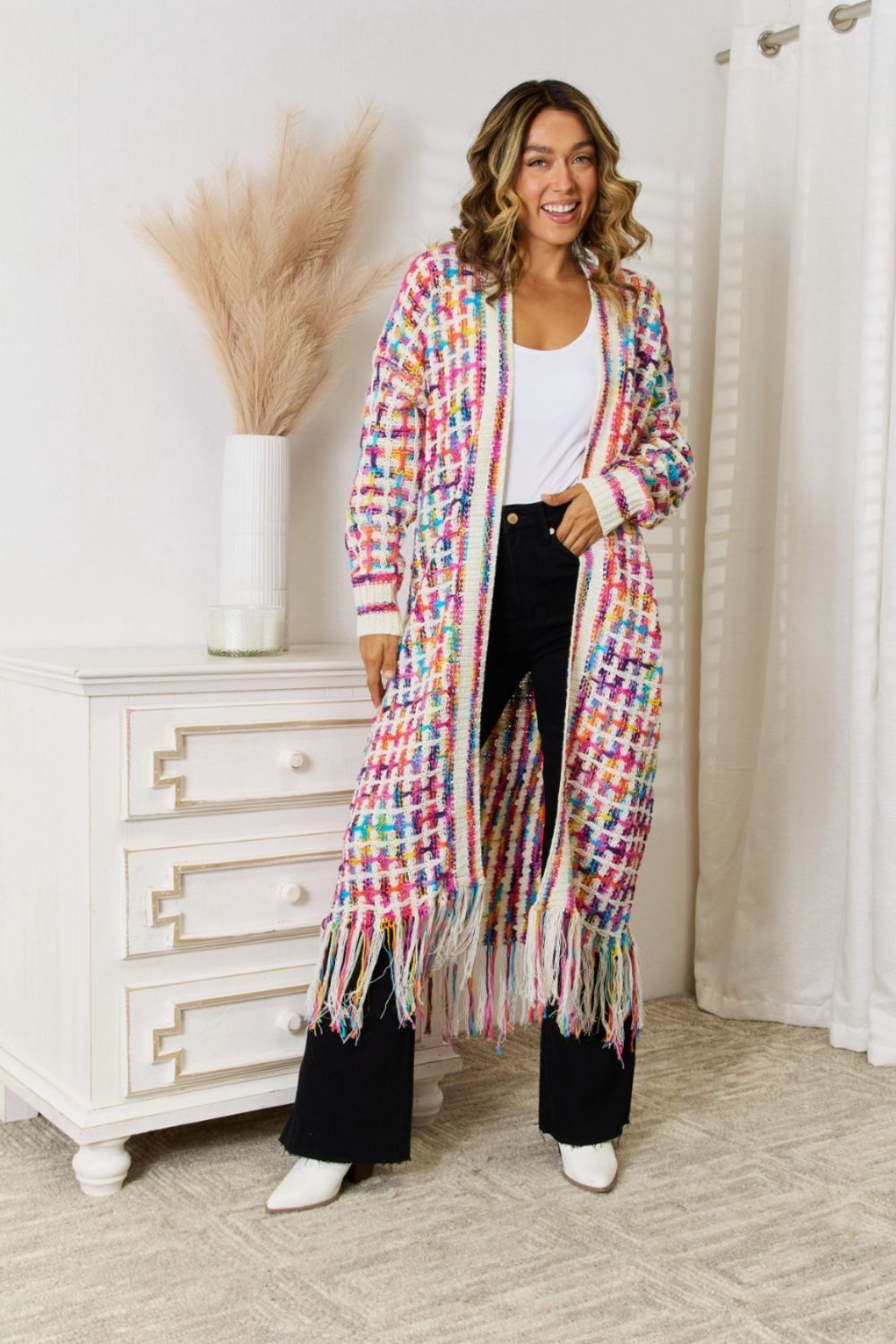 Color Outside the Lines Cardigan |3 colors|