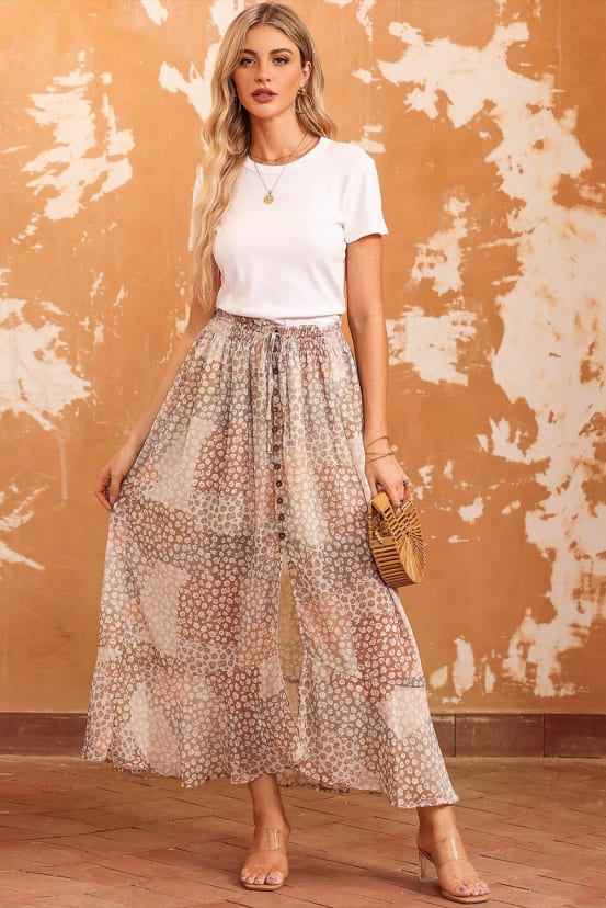 Chasing Your Dreams Floral Skirt