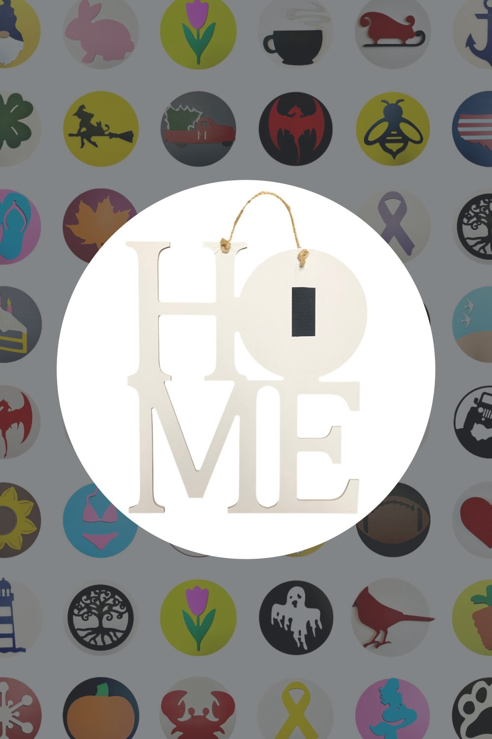 Interchangeable Home Signs