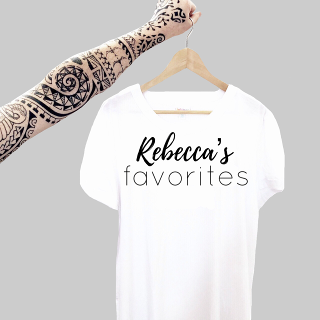 Custom Designs: Rebecca's Favorites