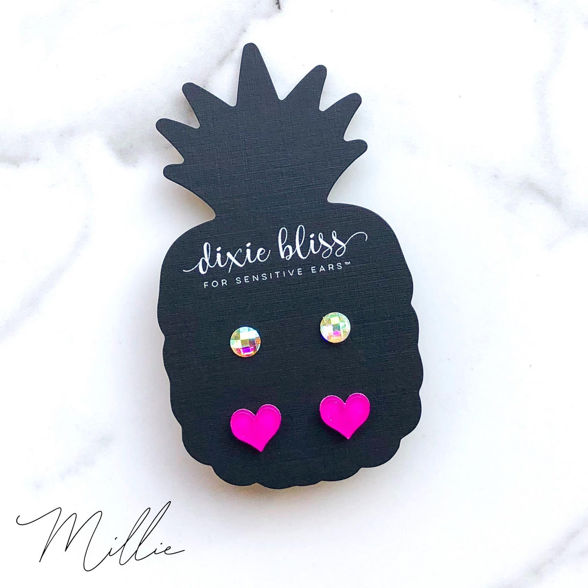 Dixie Bliss Earrings: Love Millie