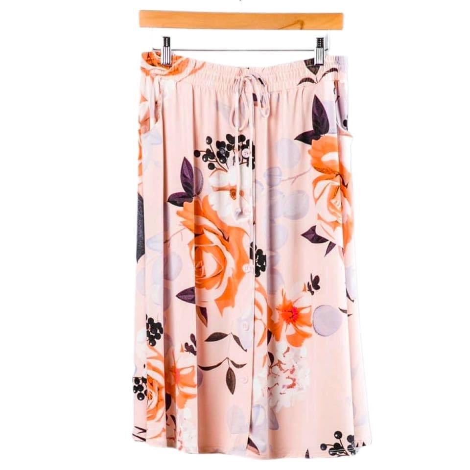 Marsha Skirt 2XL Roses