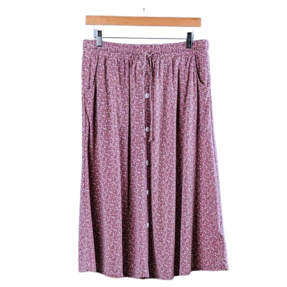 Marsha Skirt 2XL Lilac Floral