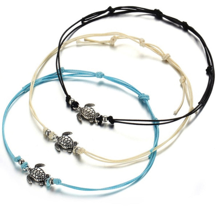 Turtle Anklet |3 colors available|