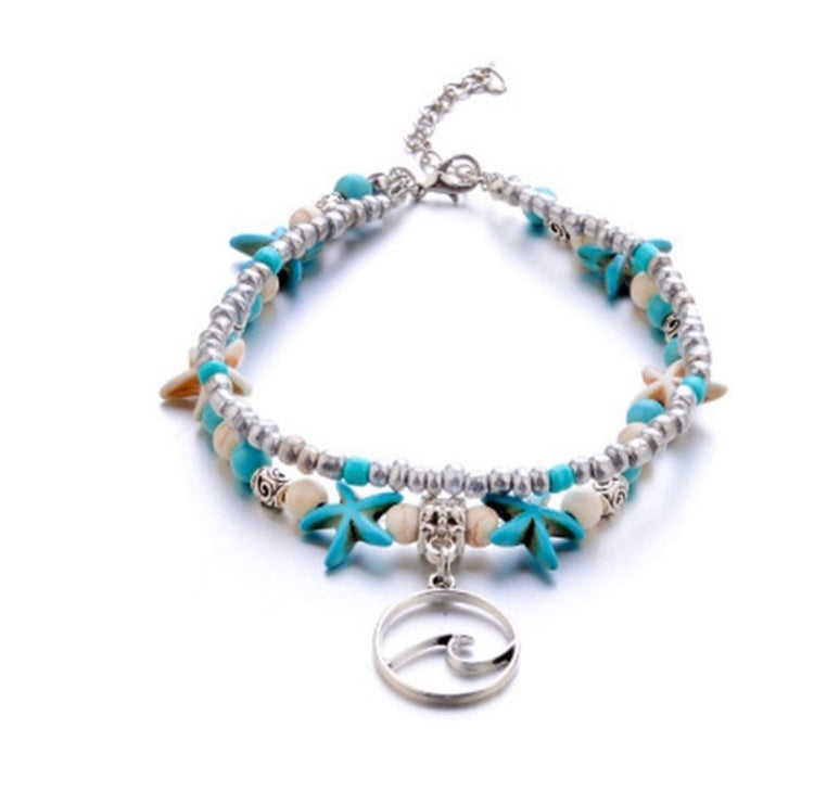 Starfish Wave Anklet