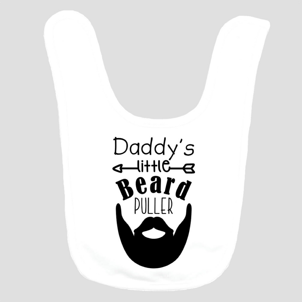 Baby Bib: Daddy's Little Beard Puller