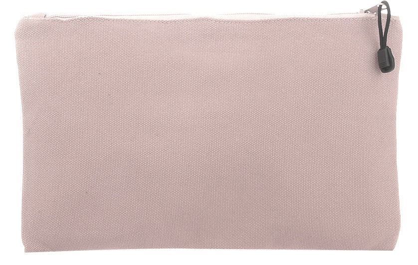 Canvas Zippered Pouch: Custom Design