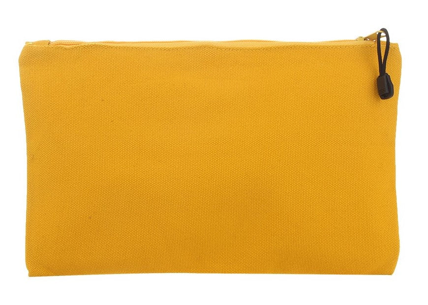 Canvas Zippered Pouch: Custom Design