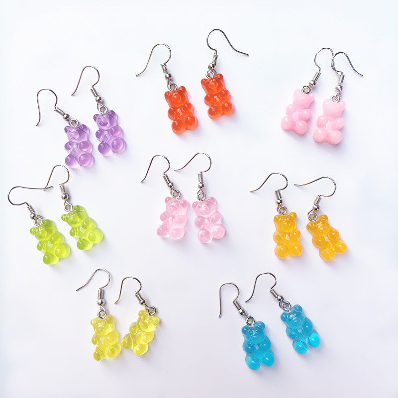 Gummy Bear Earrings |5 colors|