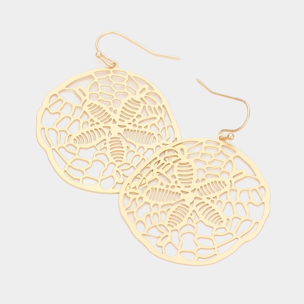 Sand Dollar Earrings | 2 colors |