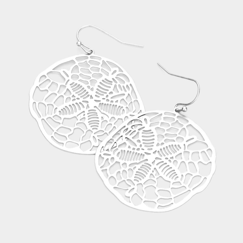 Sand Dollar Earrings | 2 colors |