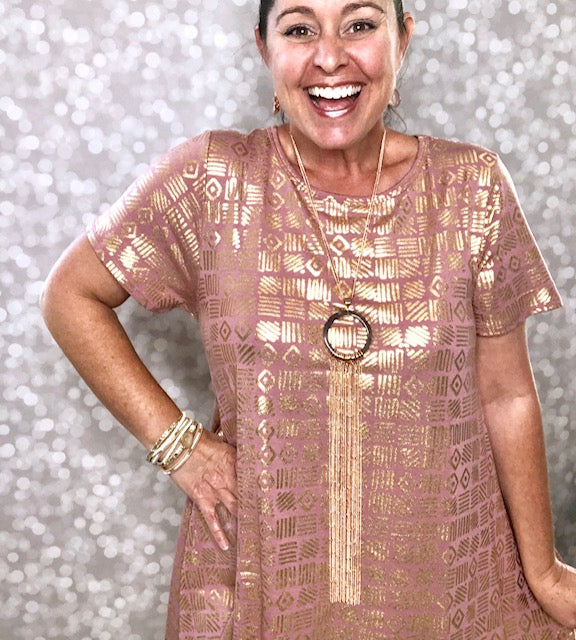 Metal Chain Tassel Waterfall Necklace