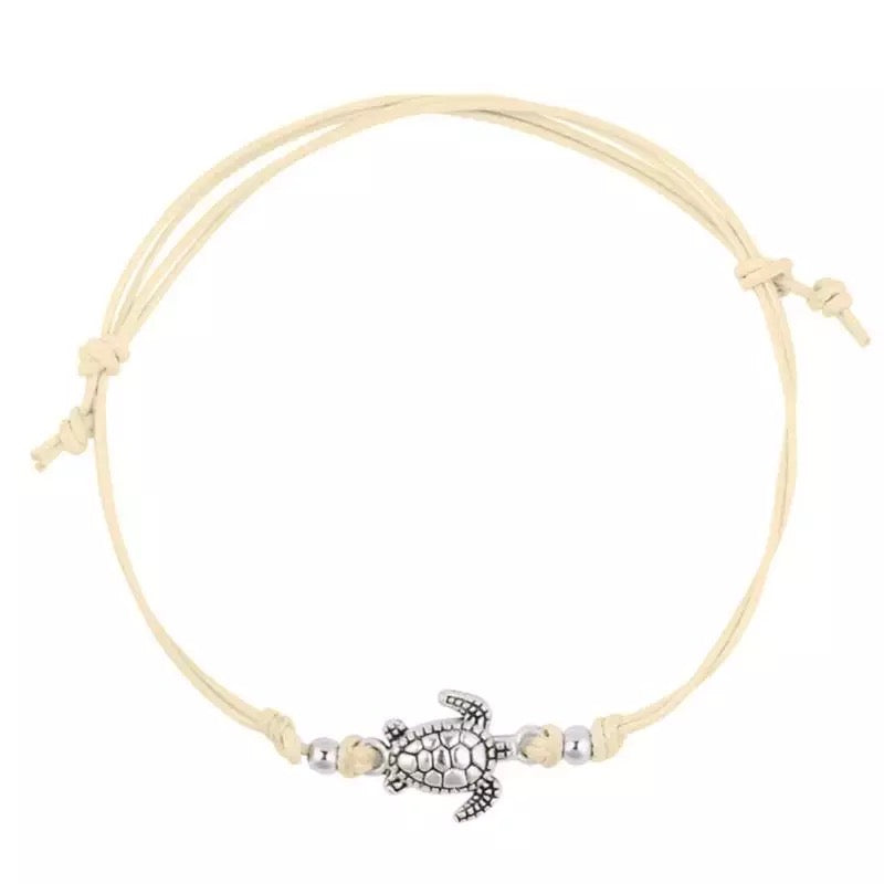 Turtle Anklet |3 colors available|