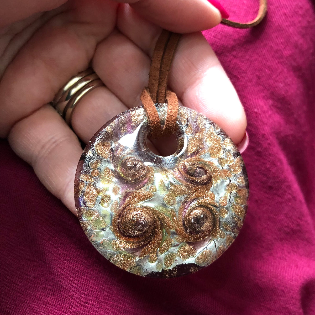 Hand Blown Glass Pendants