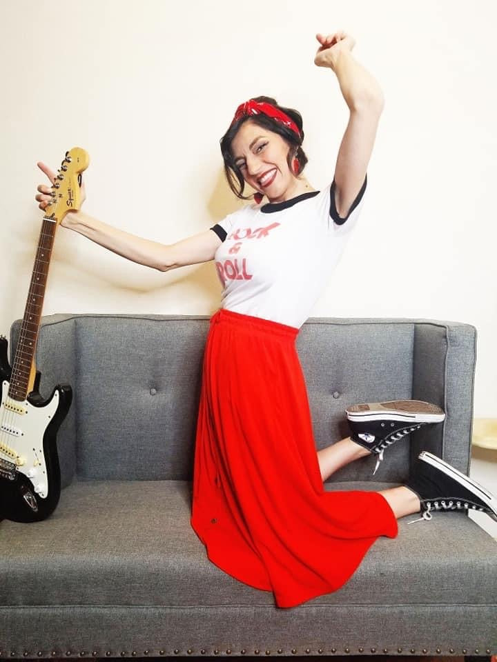 Marsha Skirt 2XL Red
