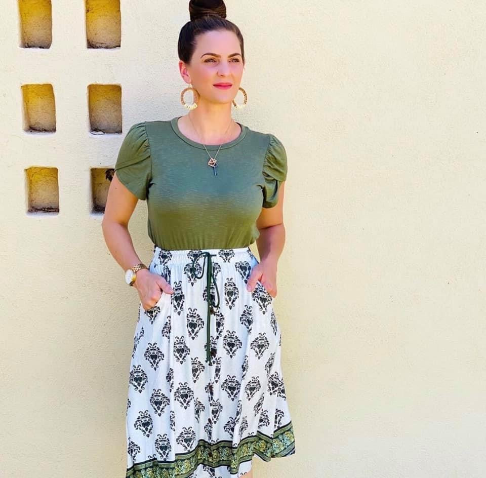 Marsha Skirt 3XL Green