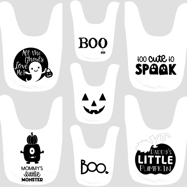 Baby Bib: Halloween
