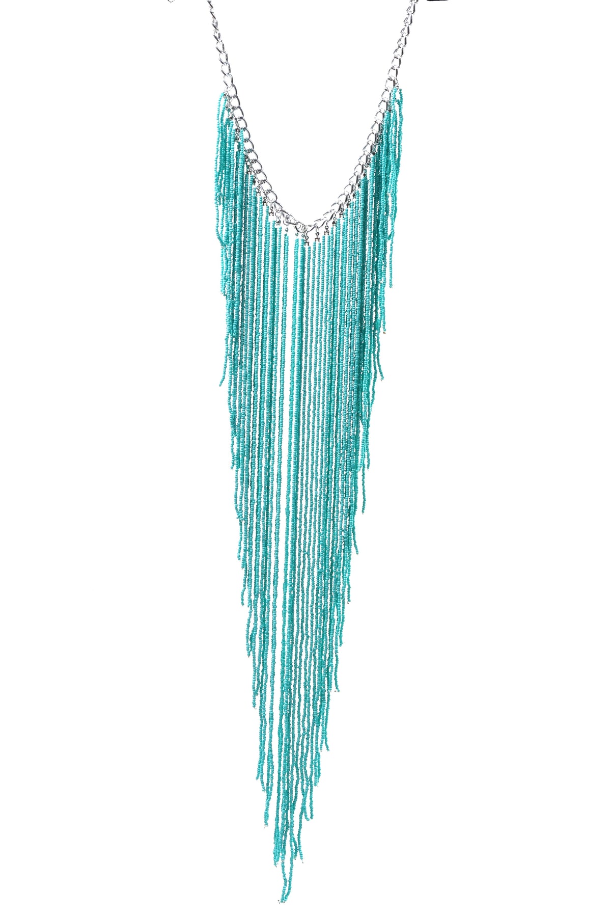 Full Bead Necklace & Earring Set |2 colors|