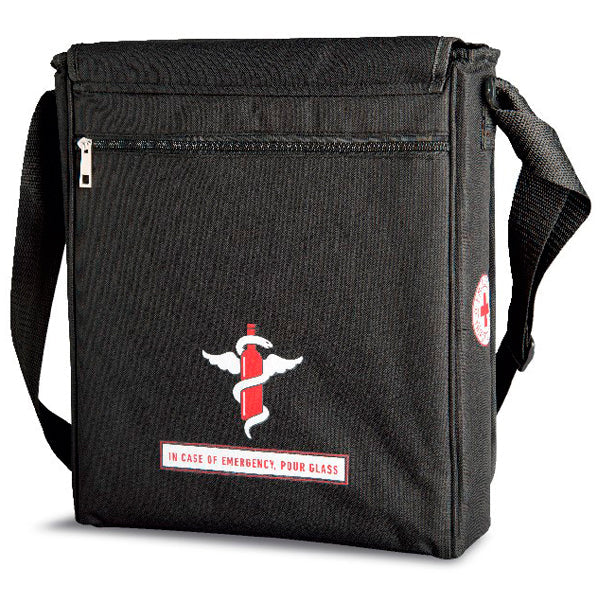 Emergency WINE-1-1 Insulated Messenger Bag