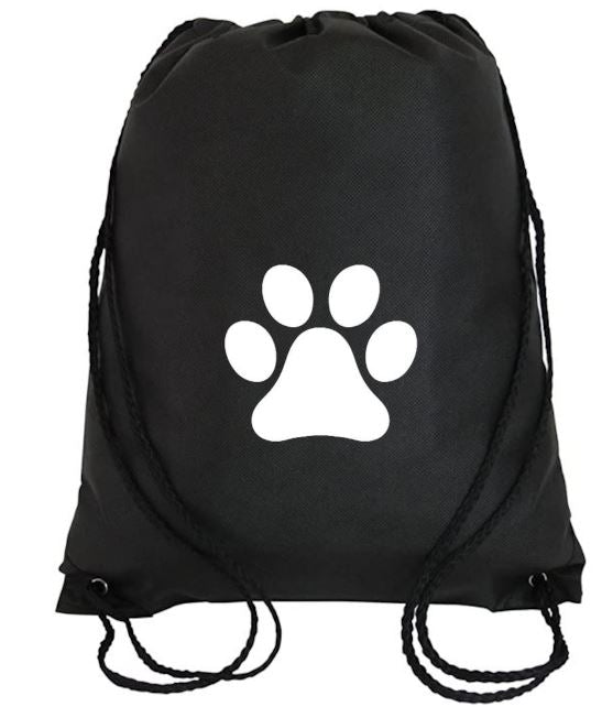 Cinch Bag: Paw Print