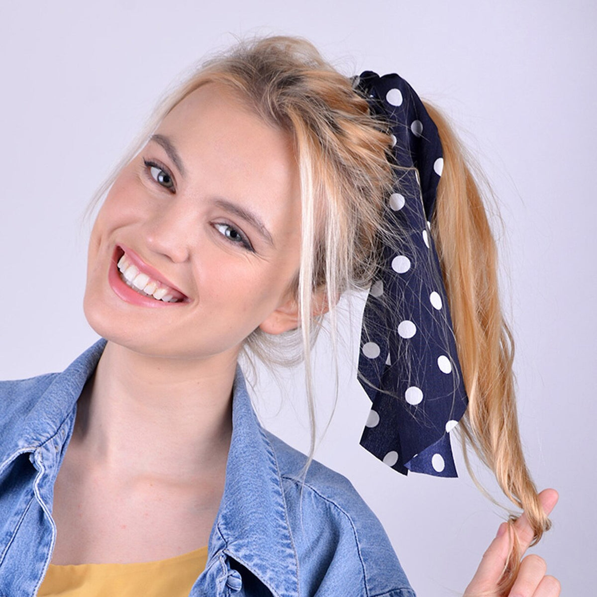Scrunchie Ribbon Hair Tie