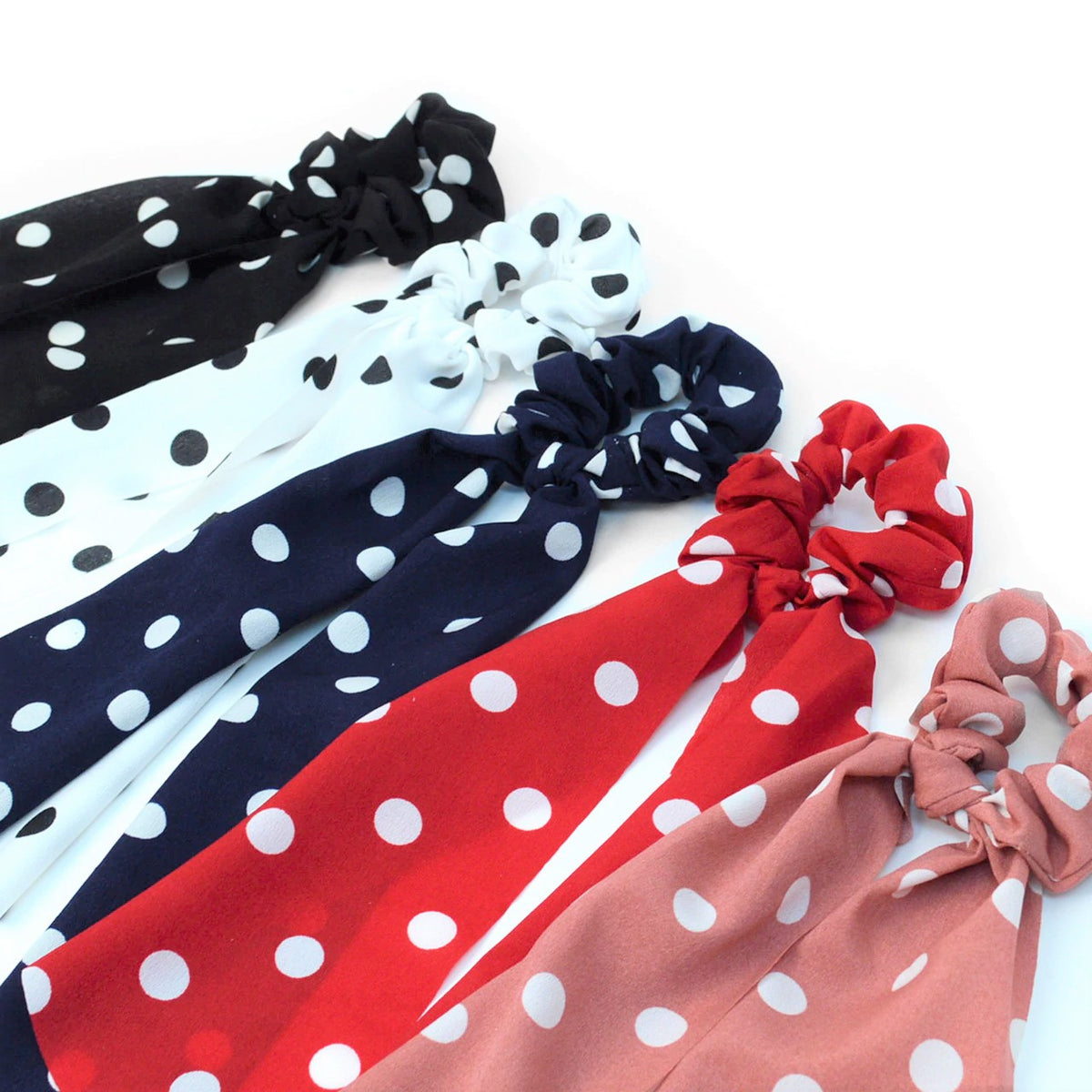 Scrunchie Ribbon Hair Tie