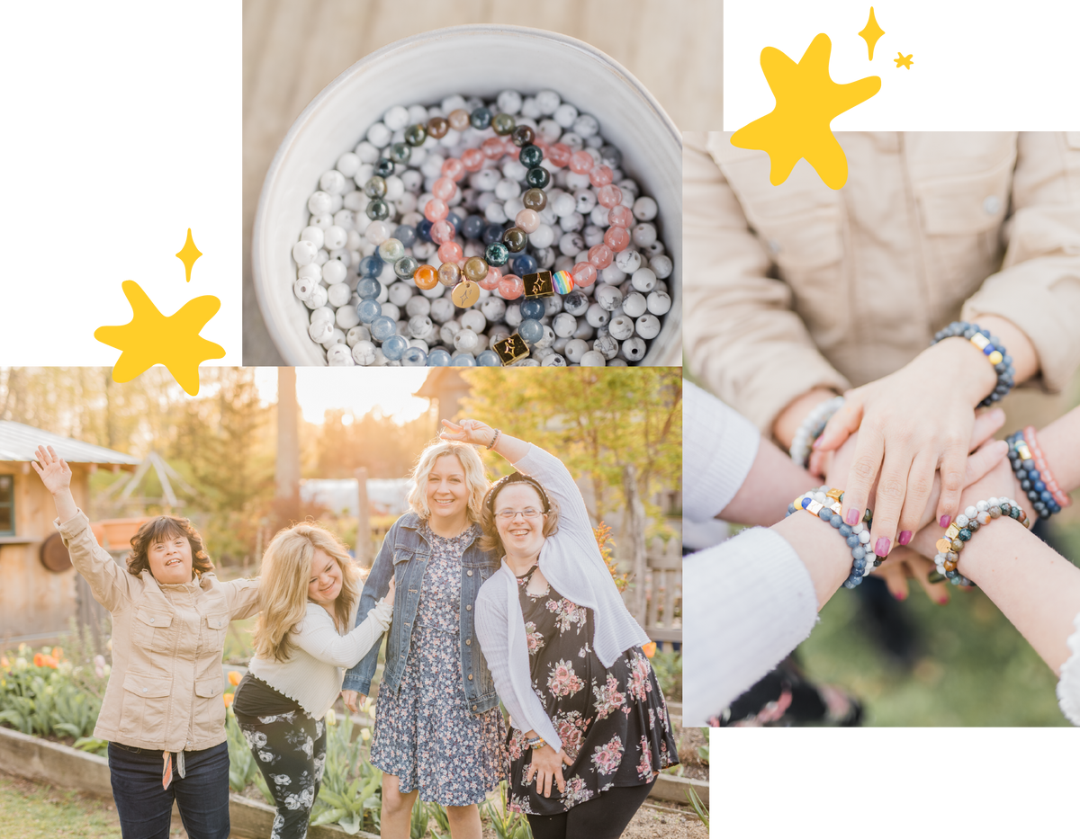The Spotlight Project Bracelets - A brand with a mission; provide jobs for people with disabilities. Every bracelet purchased supports the mission.