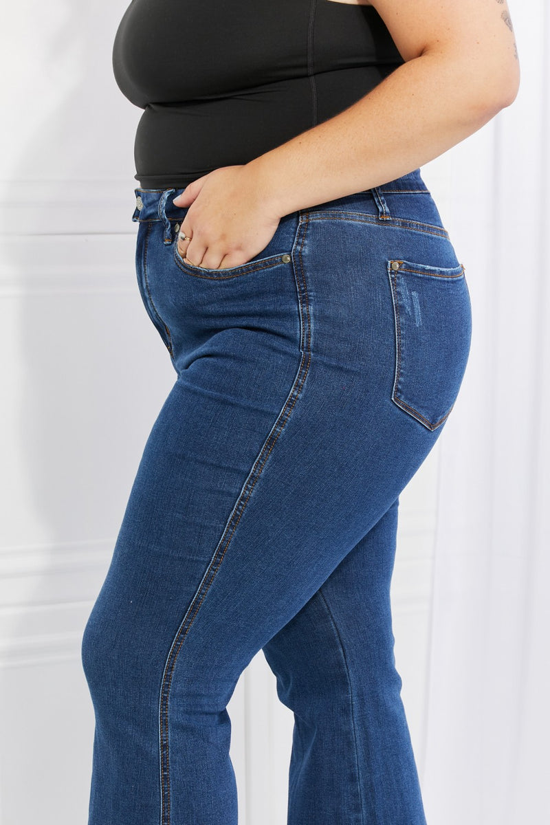 No need to put your jeans away for the Summer! Introducing Cool Denim technology! This new technology wicks away moisture and keeps you cooler all Summer long. You know how you flip your pillow to get the cooler side? Well, it's kind of like that but for your jeans. And to top it all off, the Ava Cool Denim also feature a tummy control waist...it just gets better and better. These jeans were made with YOU in mind!