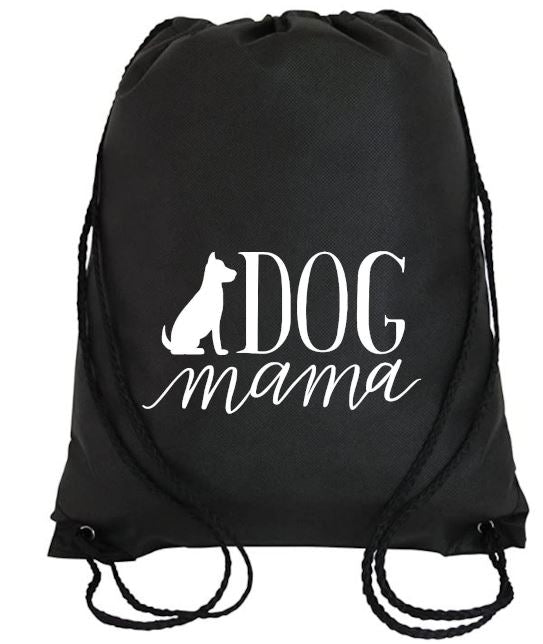 Cinch Bag: Dog Mama