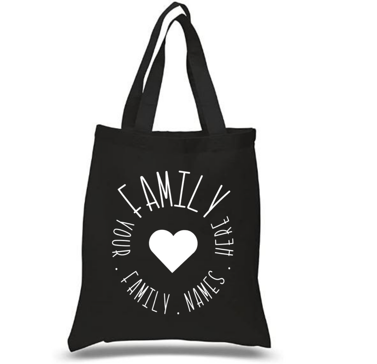 Tote Bag: Family Circle * Personalized