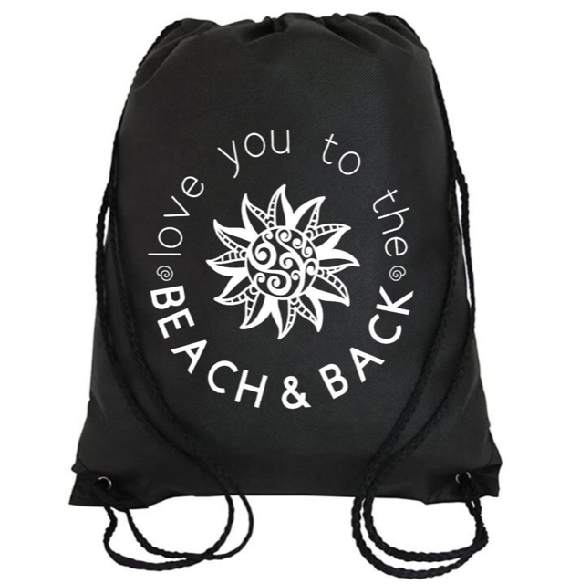 Cinch Bag: Love You to the Beach and Back
