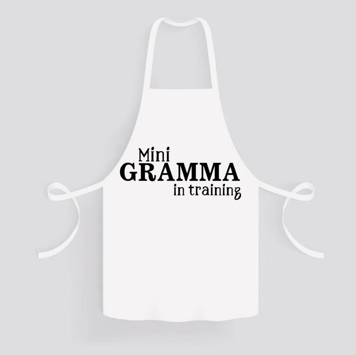 Apron: Mini Gramma in Training