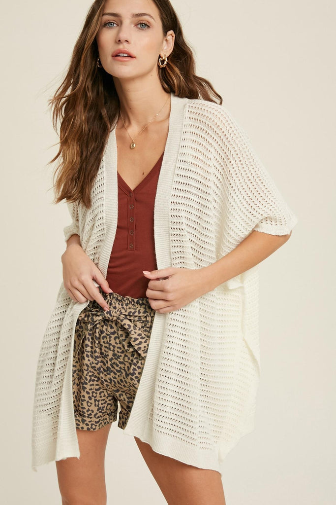 Cream hot sale kimono cardigan