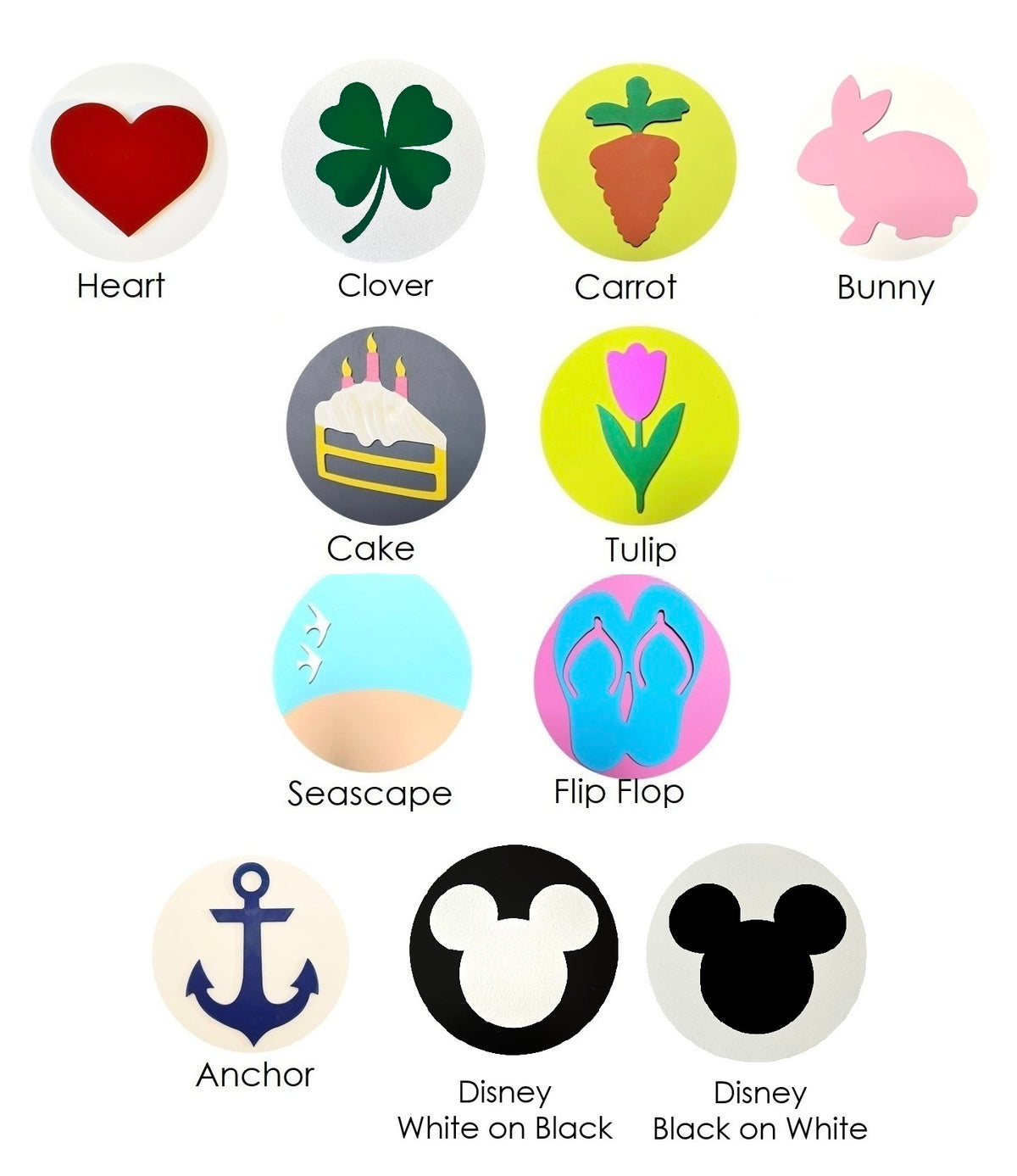 Interchangeable Wooden Home Sign Interior or Exterior Door Decor Door Hanger - One sign that you can display all year long. Choose your wood base and your favorite interchangeable medallions and simply swap out the medallions as the holidays and seasons come and go.