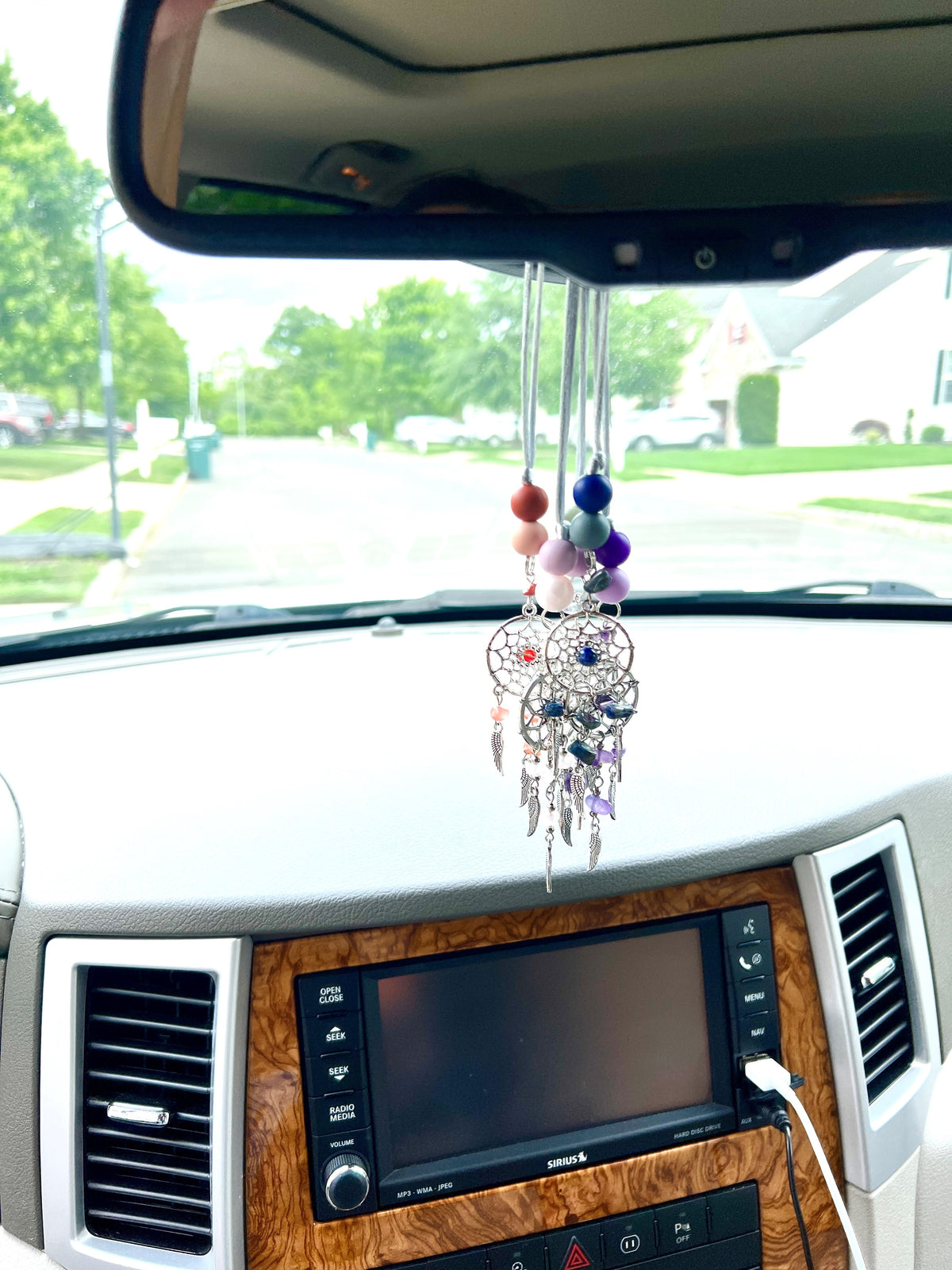 Dreamcatcher Rearview Mirror Auto Car Charm Dangle Pendant