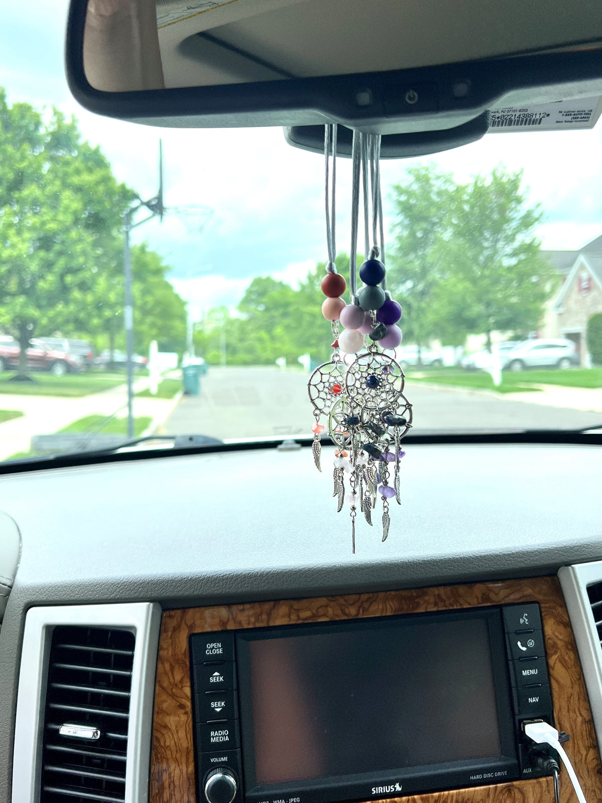 Dreamcatcher Car Charm Rearview Mirror Dangle