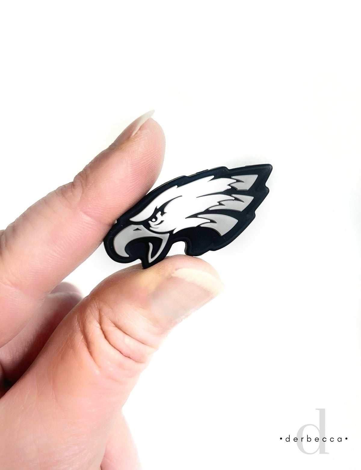 Philadelphia Eagles Silicone Focal Beads Philly Team Logo Eagle Bird