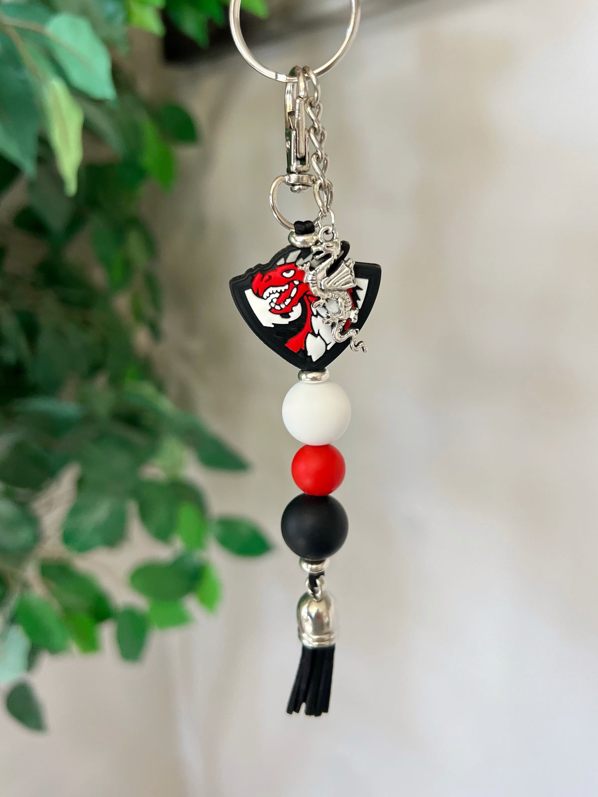 Customize your own Keychain or Silicone Bead Accessory | Choose Colors, Charms, Tassels, etc.