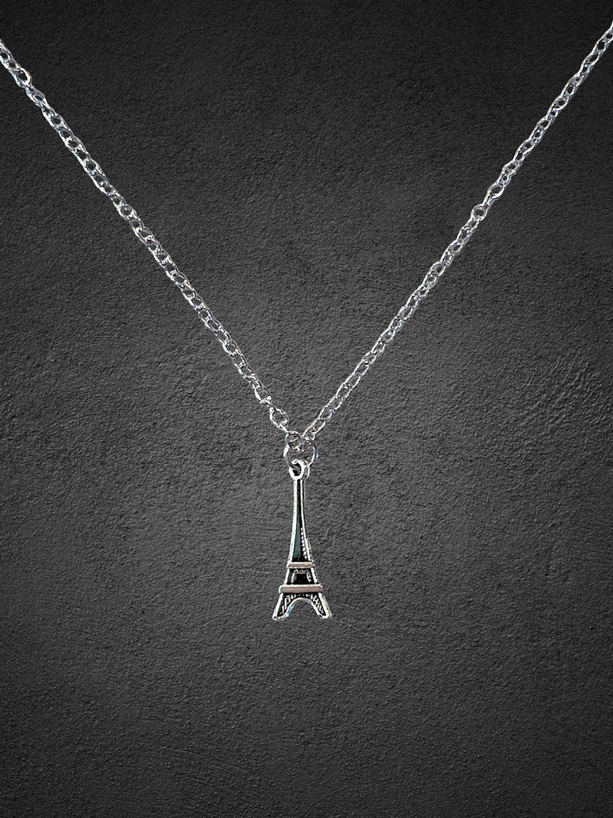 Paris Eiffel Tower Message Necklace | you are