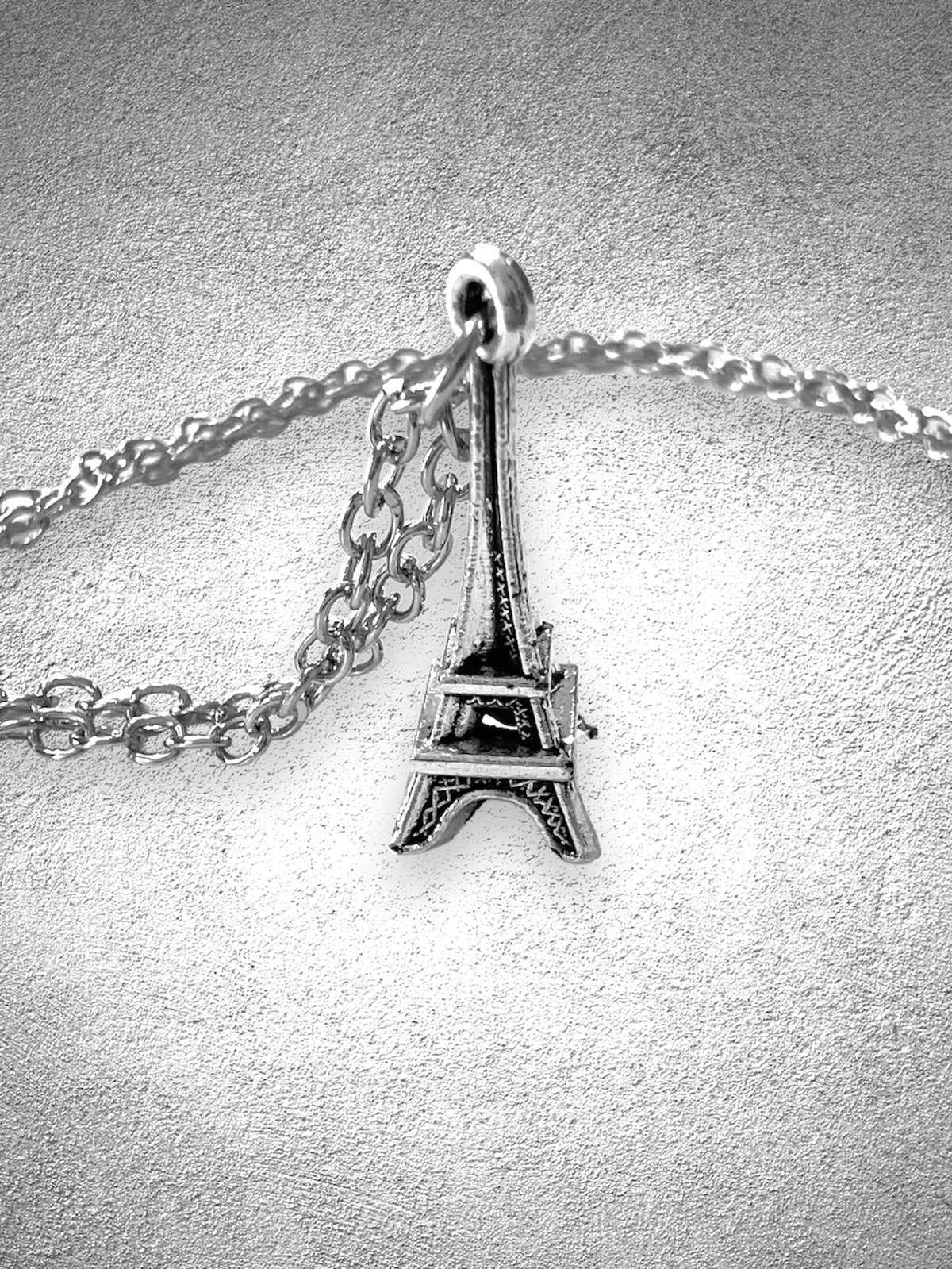 Paris Eiffel Tower Message Necklace | you are