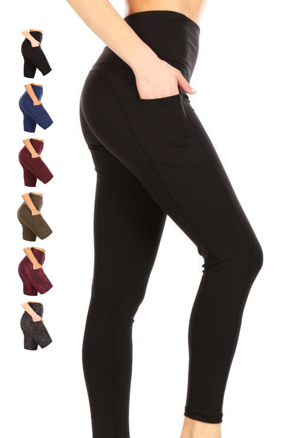 Athleisure Sculpting Leggings with Pockets