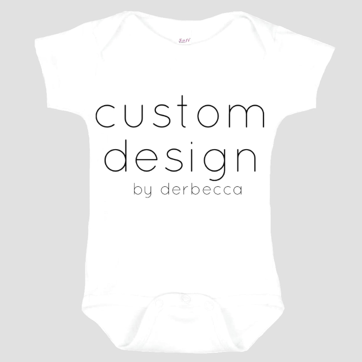 Baby Onesie: Custom Design
