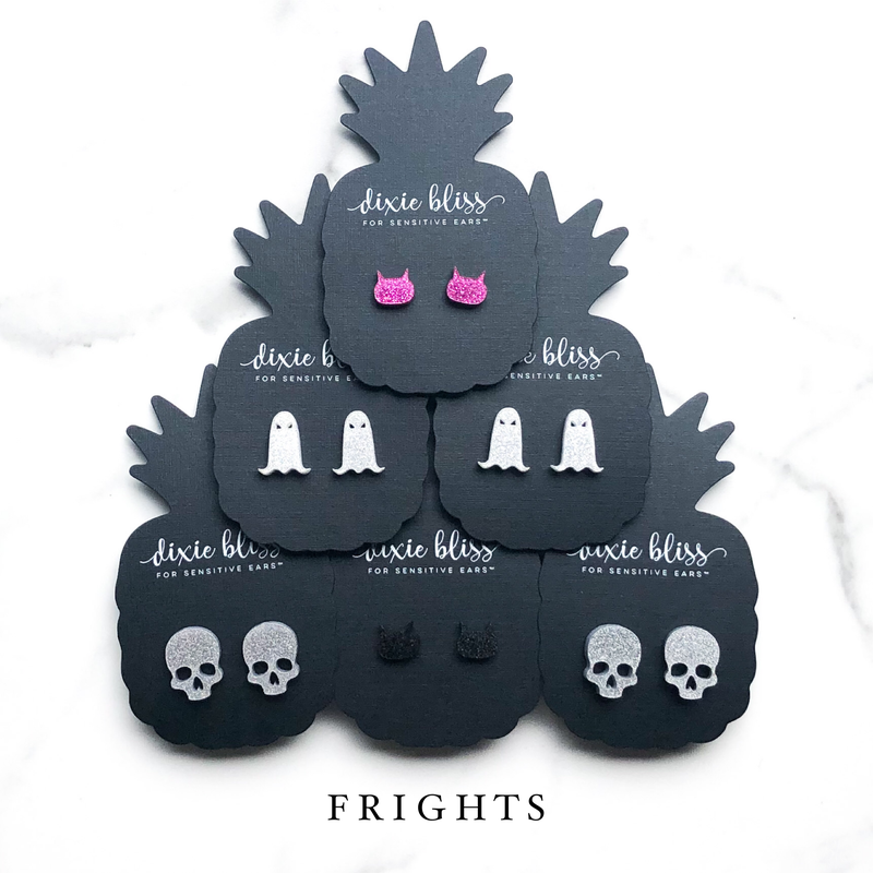 Dixie Bliss Earrings: Halloween Frights