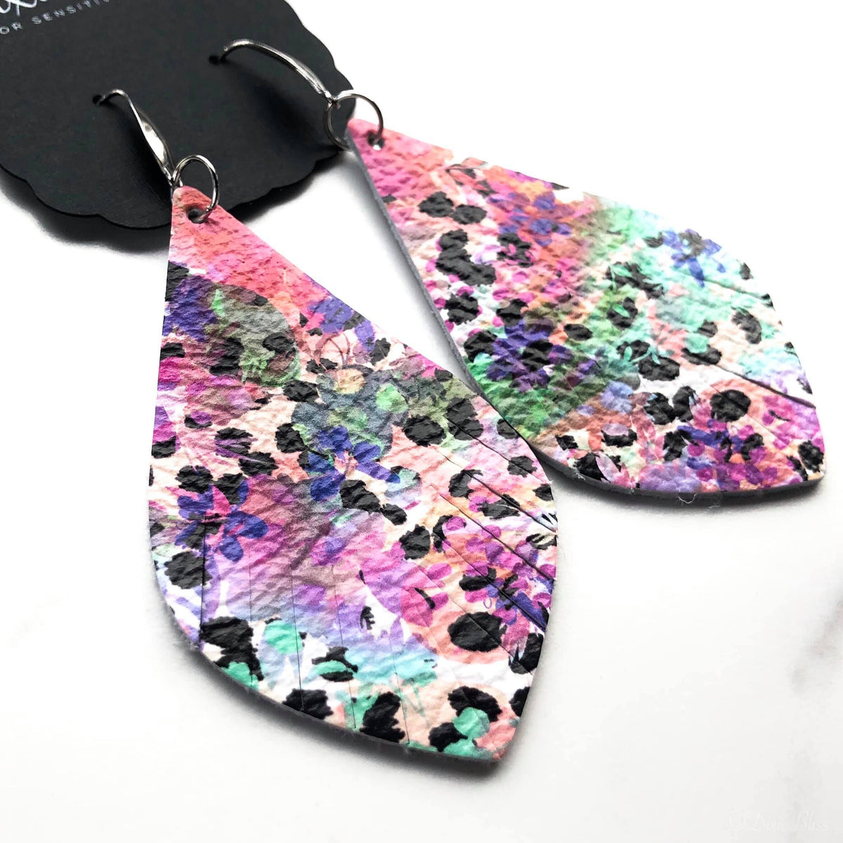 Dixie Bliss Earrings: Virginia in Abstract Floral