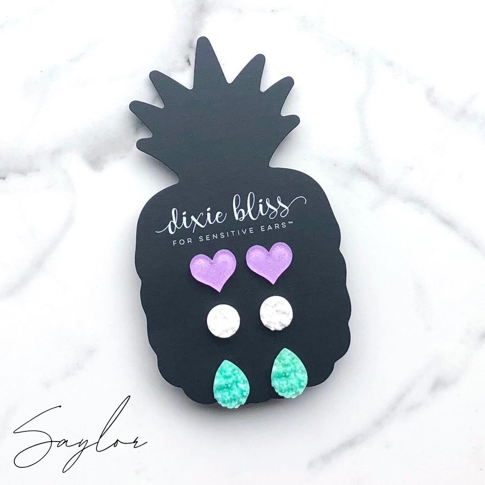 Dixie Bliss Earrings: Love Saylor