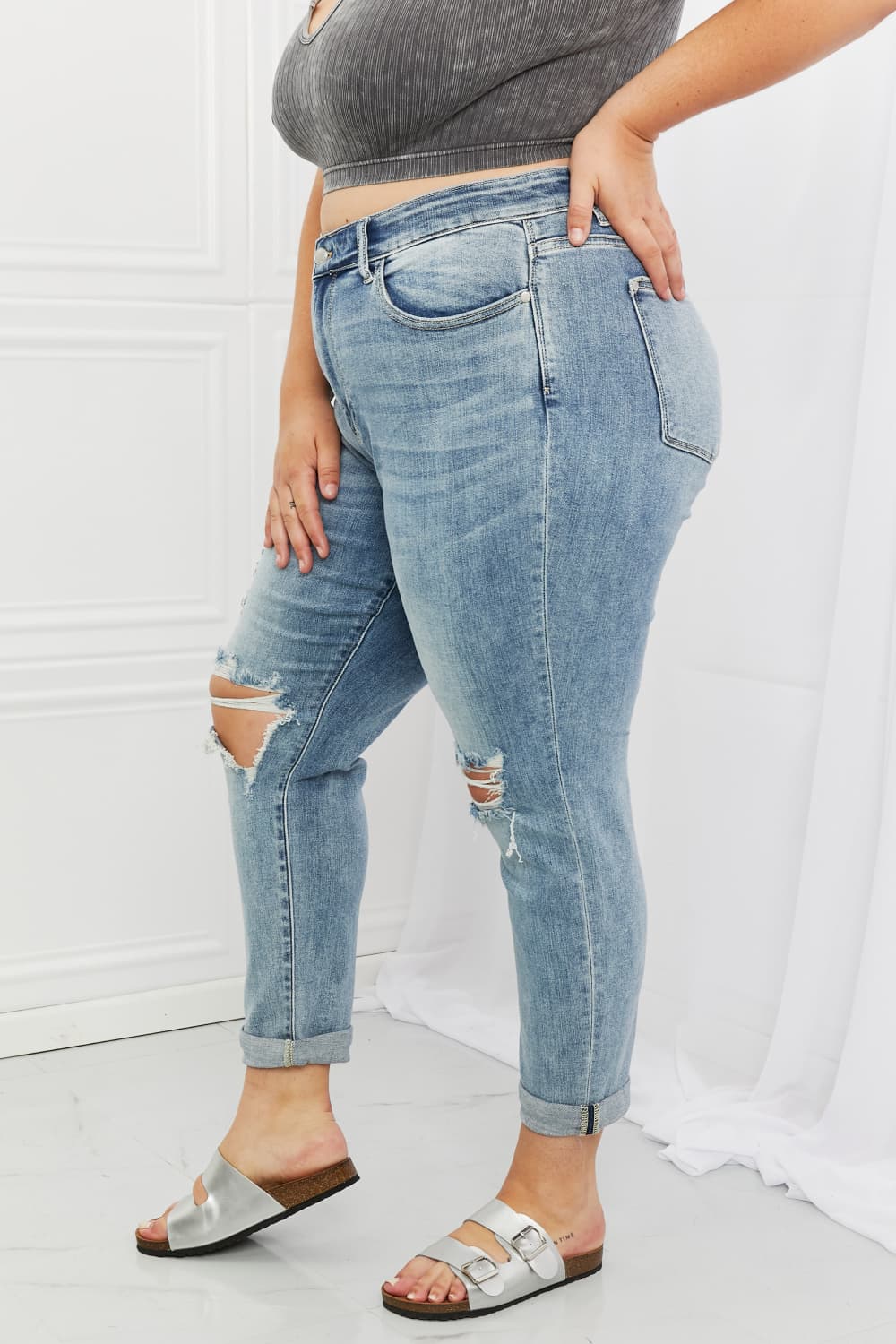 Judy Blue Malia Boyfriend Jeans