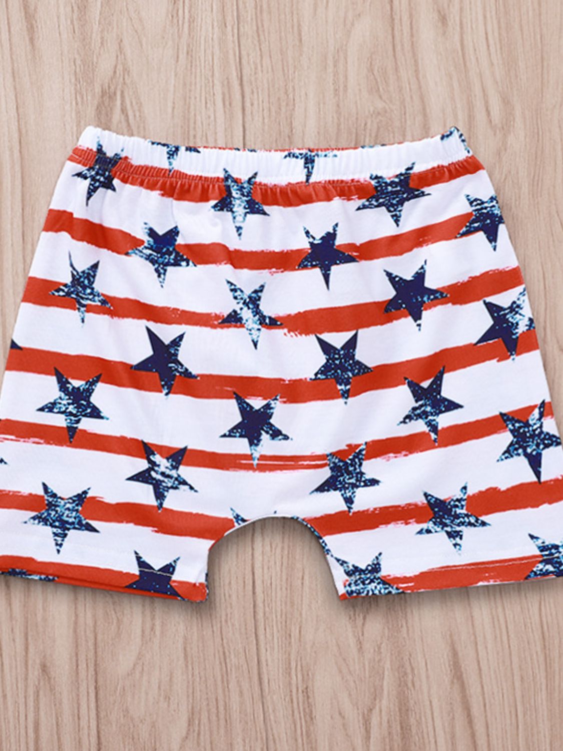 Little Patriot Kids Cotton Shorts Set